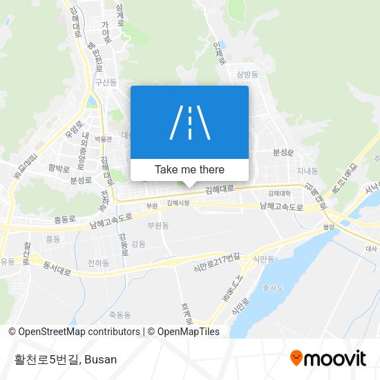 활천로5번길 map