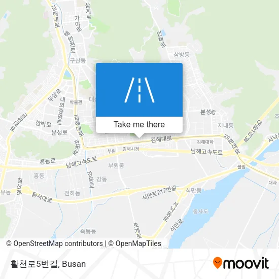 활천로5번길 map