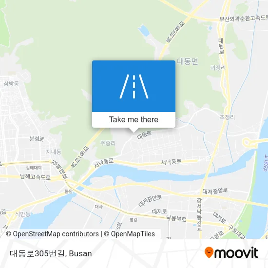 대동로305번길 map