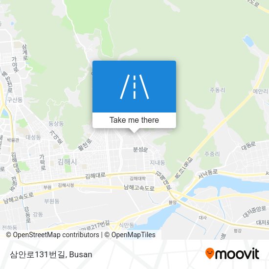 삼안로131번길 map