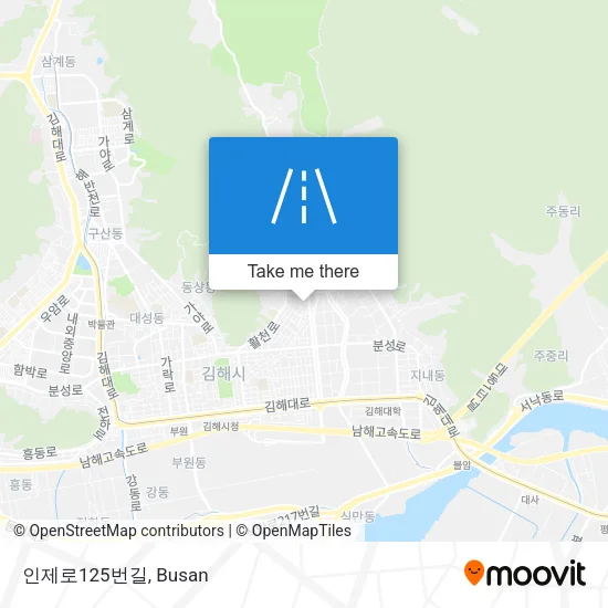인제로125번길 map