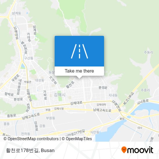 활천로178번길 map