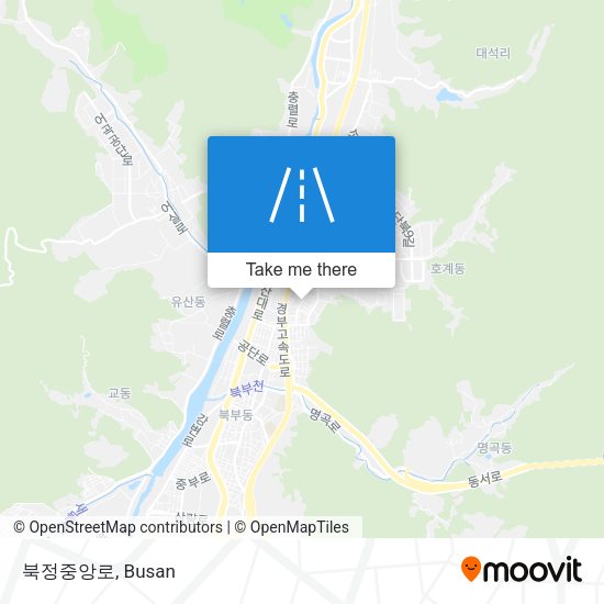 북정중앙로 map
