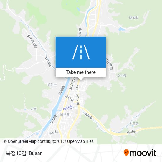 북정13길 map