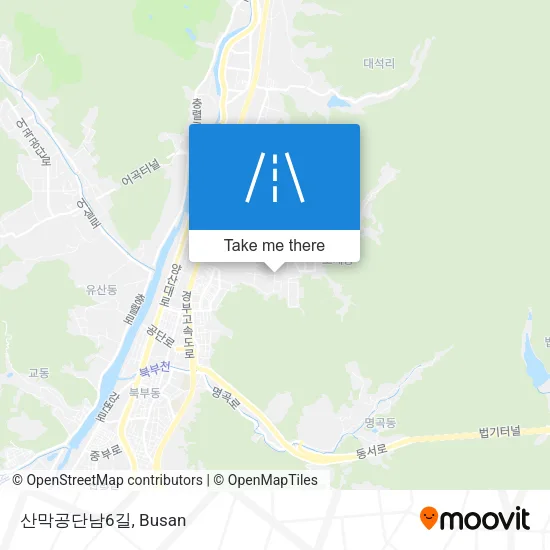 산막공단남6길 map