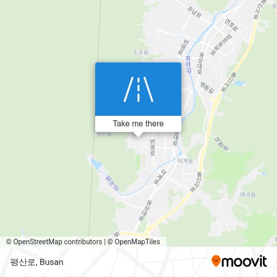 평산로 map
