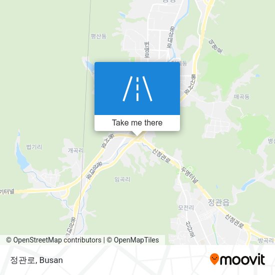 정관로 map