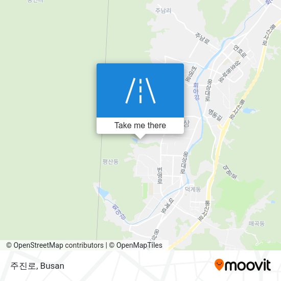 주진로 map