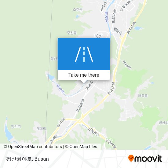 평산회야로 map