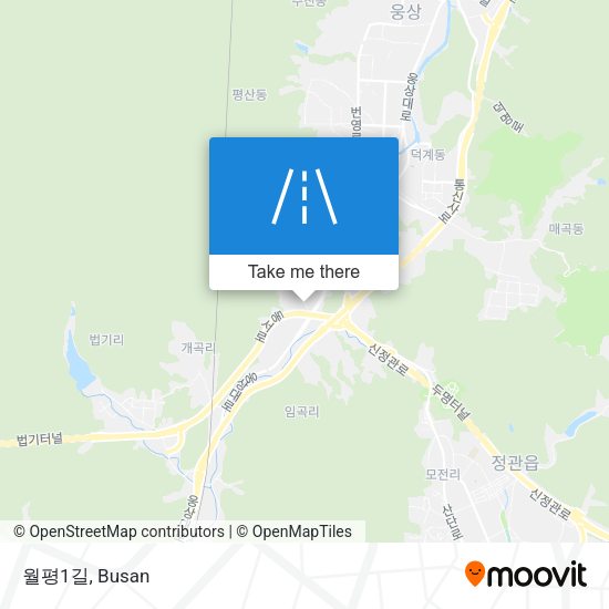 월평1길 map