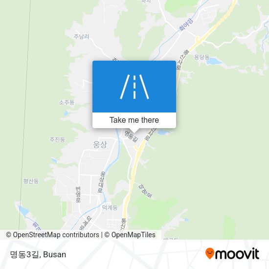 명동3길 map