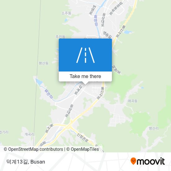 덕계13길 map