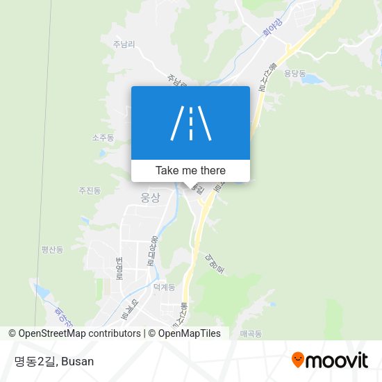 명동2길 map
