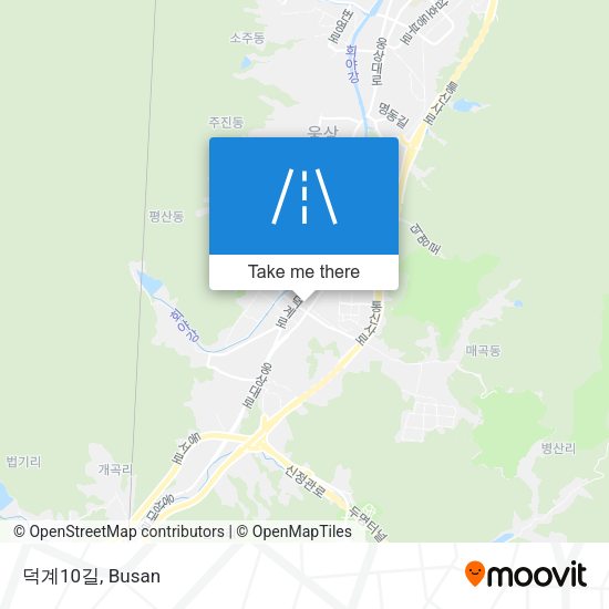 덕계10길 map