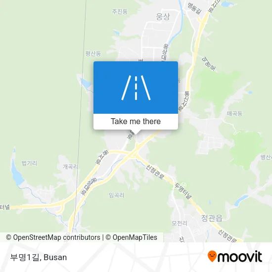 부명1길 map