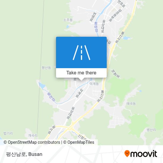 평산남로 map