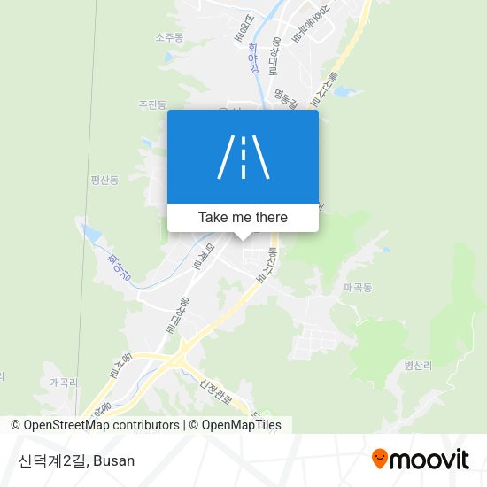신덕계2길 map