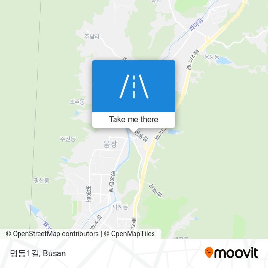 명동1길 map