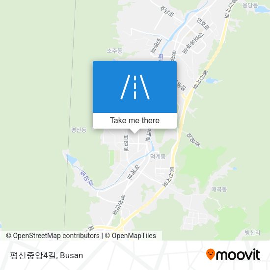 평산중앙4길 map
