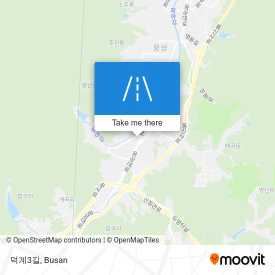 덕계3길 map