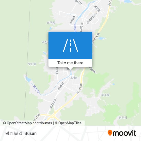 덕계북길 map