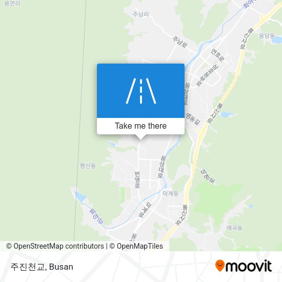 주진천교 map