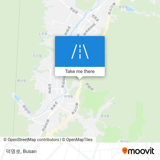 덕명로 map