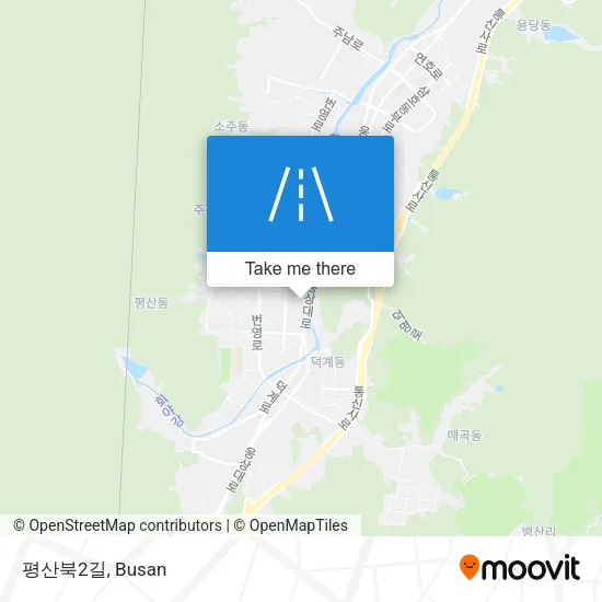 평산북2길 map