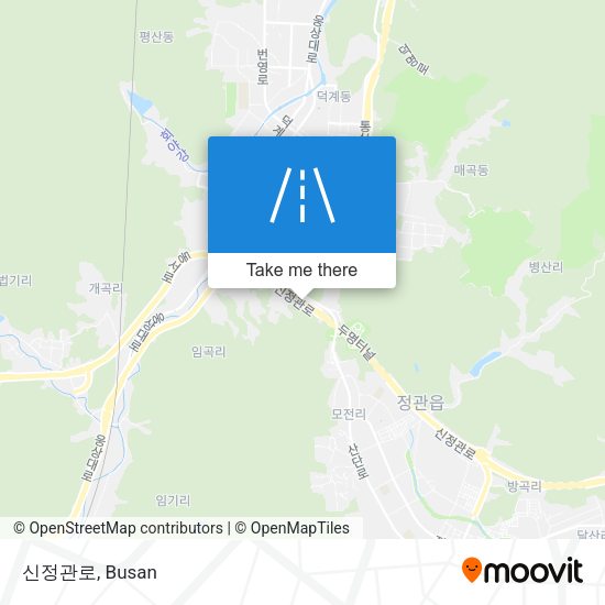 신정관로 map