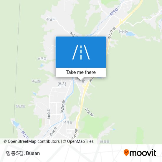 명동5길 map