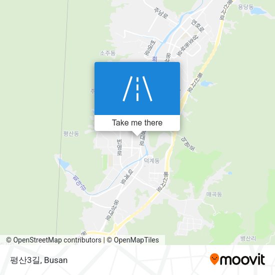 평산3길 map