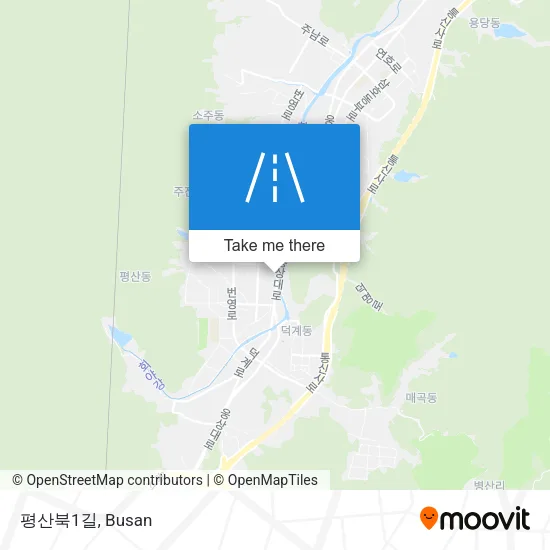 평산북1길 map