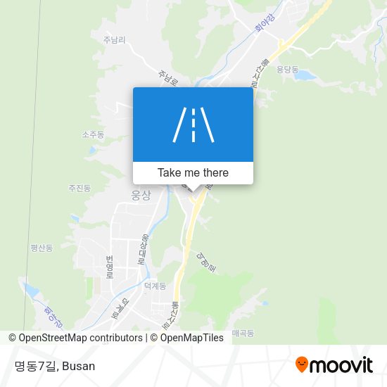 명동7길 map