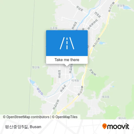 평산중앙5길 map