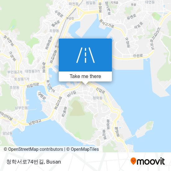 청학서로74번길 map
