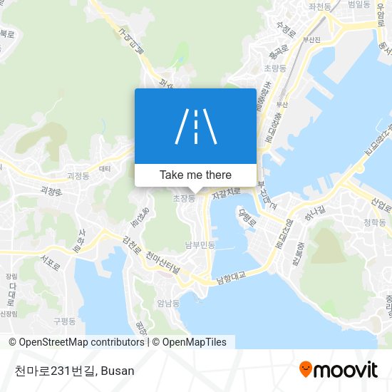 천마로231번길 map