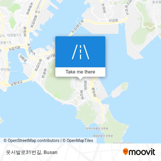 웃서발로31번길 map