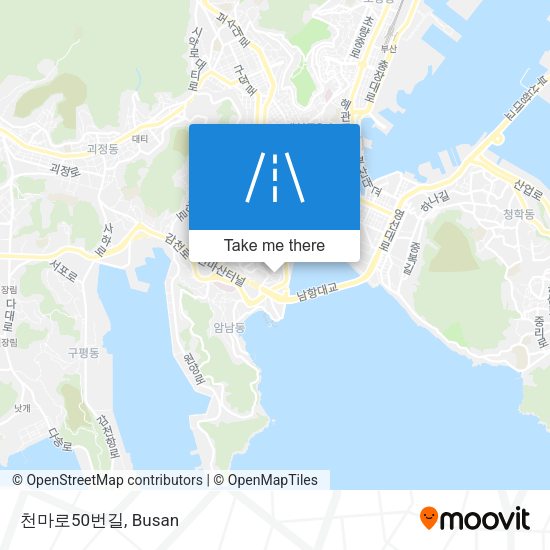 천마로50번길 map