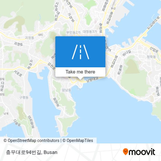 충무대로94번길 map
