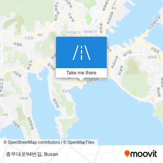 충무대로94번길 map