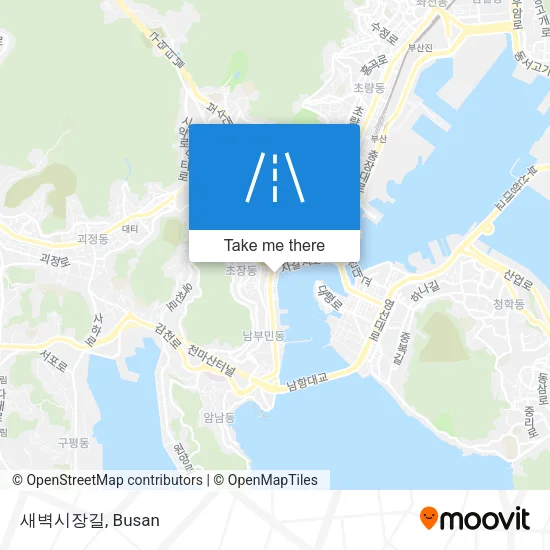 새벽시장길 map