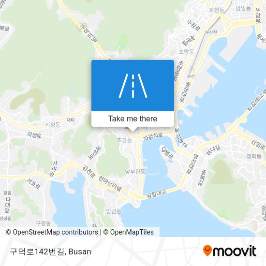 구덕로142번길 map