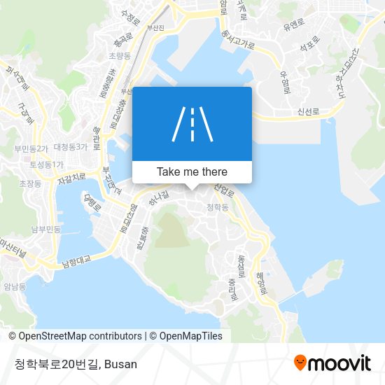 청학북로20번길 map