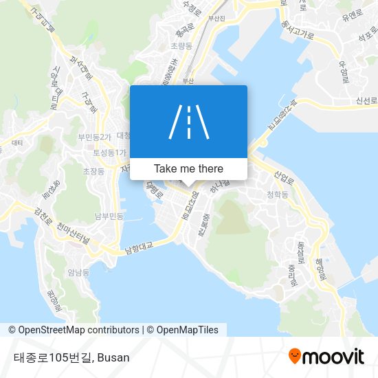 태종로105번길 map