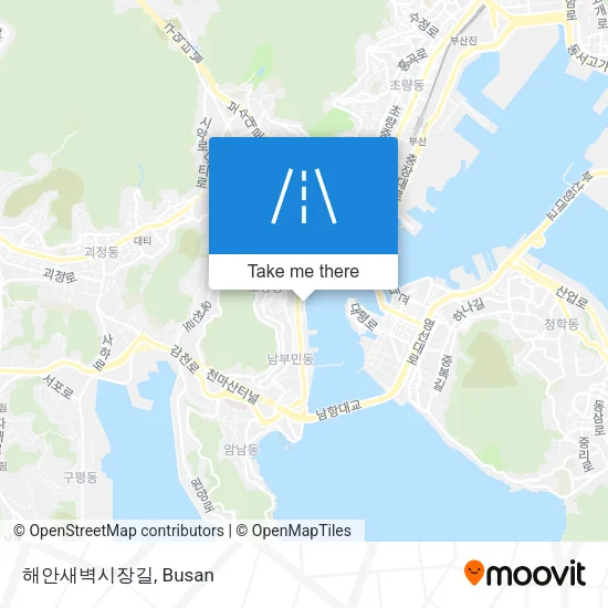 해안새벽시장길 map