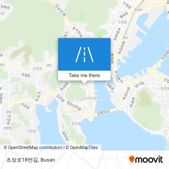 초장로18번길 map