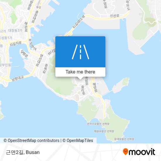 근면2길 map