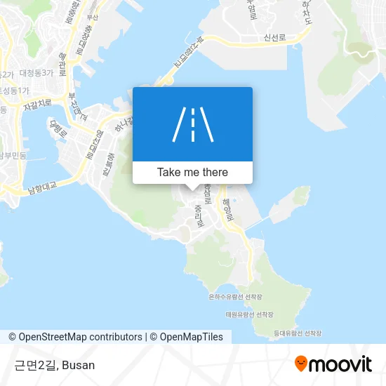 근면2길 map