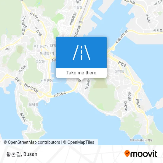 향촌길 map