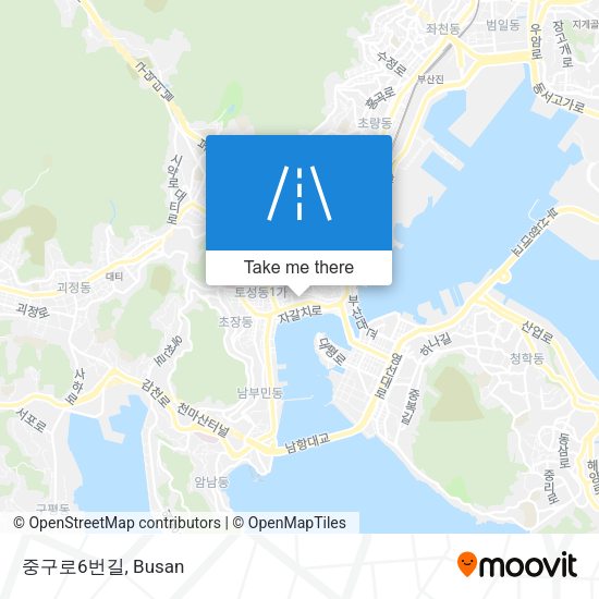 중구로6번길 map